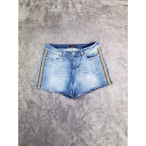Seven7 Pants - Seven 7 Blue Size 12 Wash Denim Jean Shorts Women’s Casual C29-15